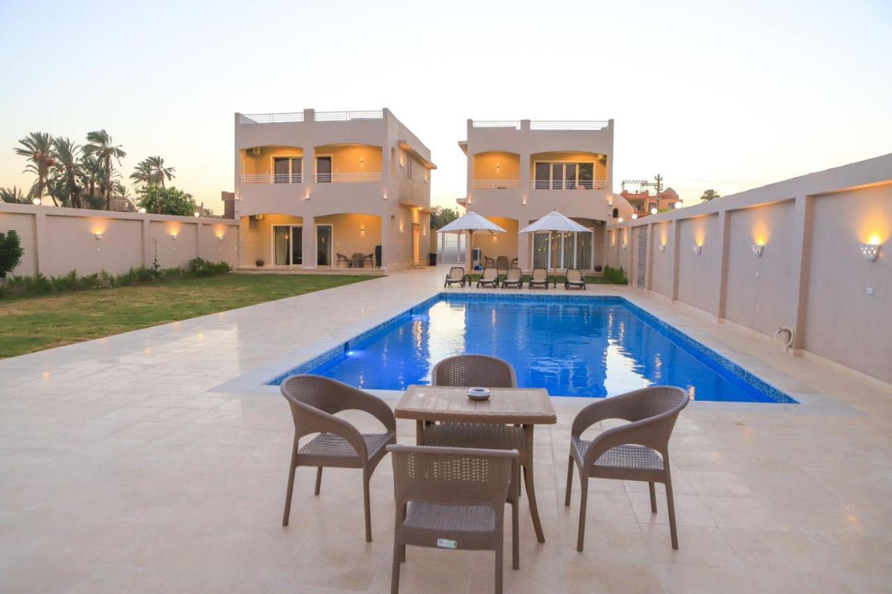 Royal Nile Villas - Pool View Apartment 2 Luxor Kültér fotó